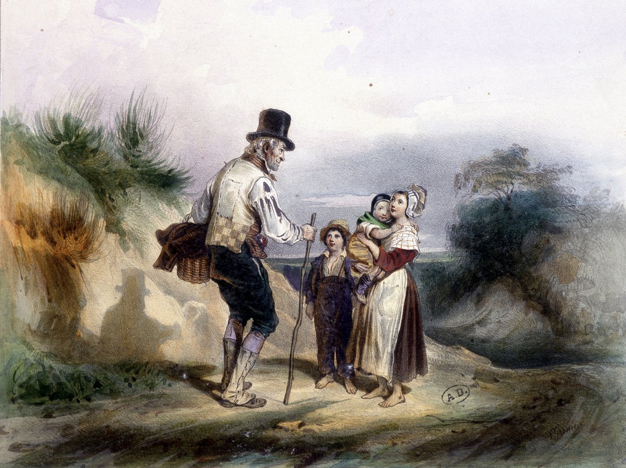 Riproduzione di un Dipinto di Grenier da French School