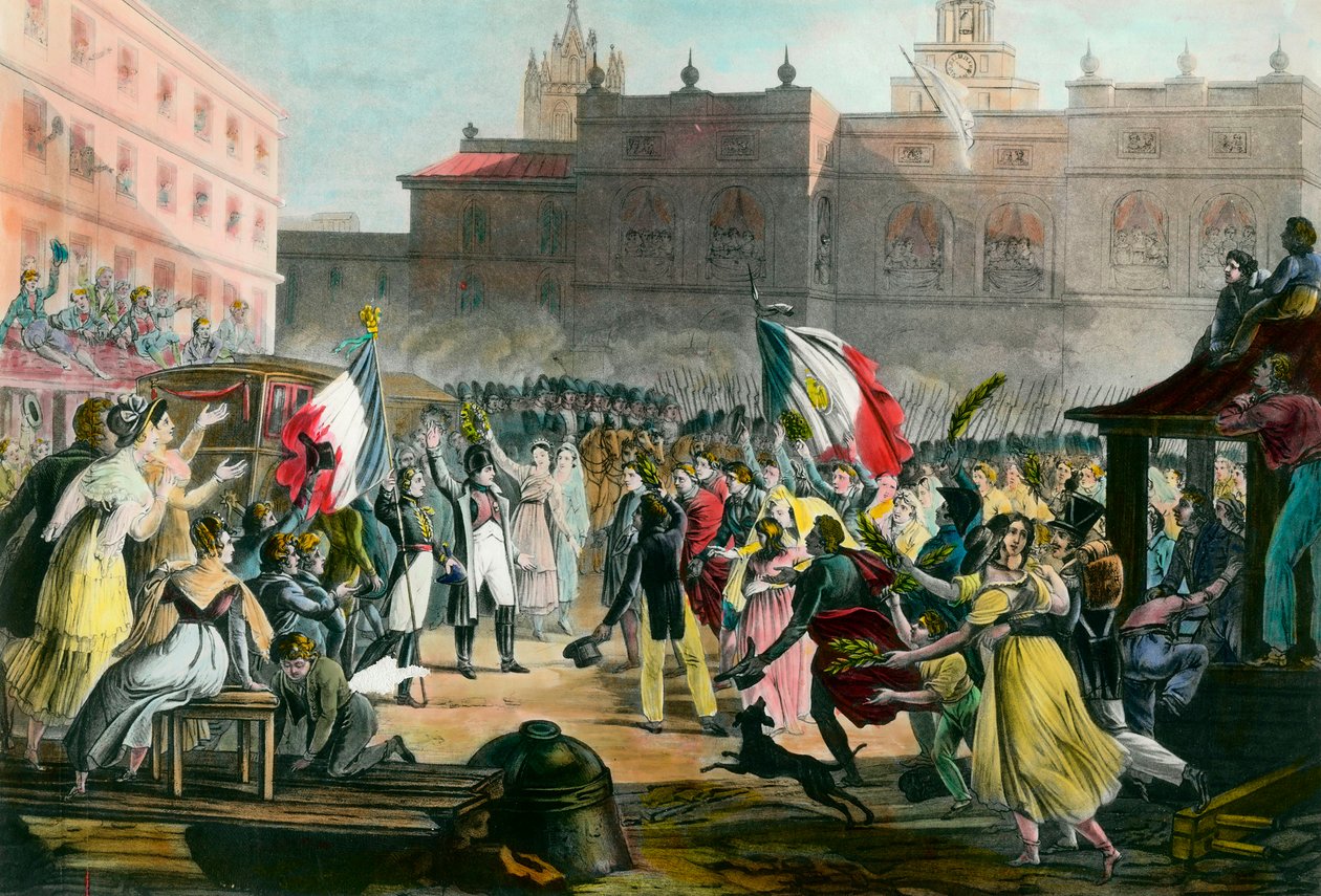 Ritorno di Napoleone Bonaparte (1769-1821) dall