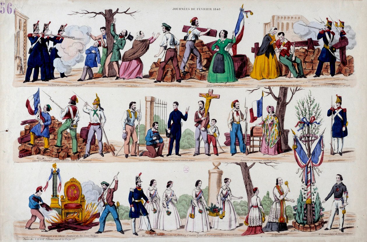 Rivoluzione di febbraio 1848: i grandi momenti dell