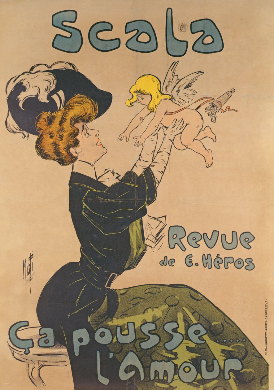 Poster della Revue de la Scala da French School