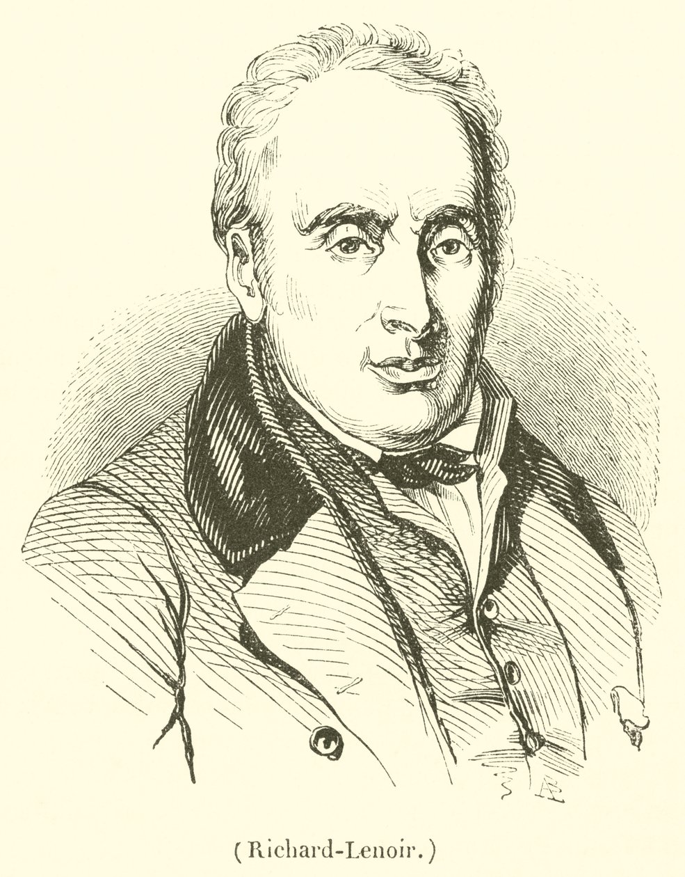 Richard-Lenoir (incisione) da French School