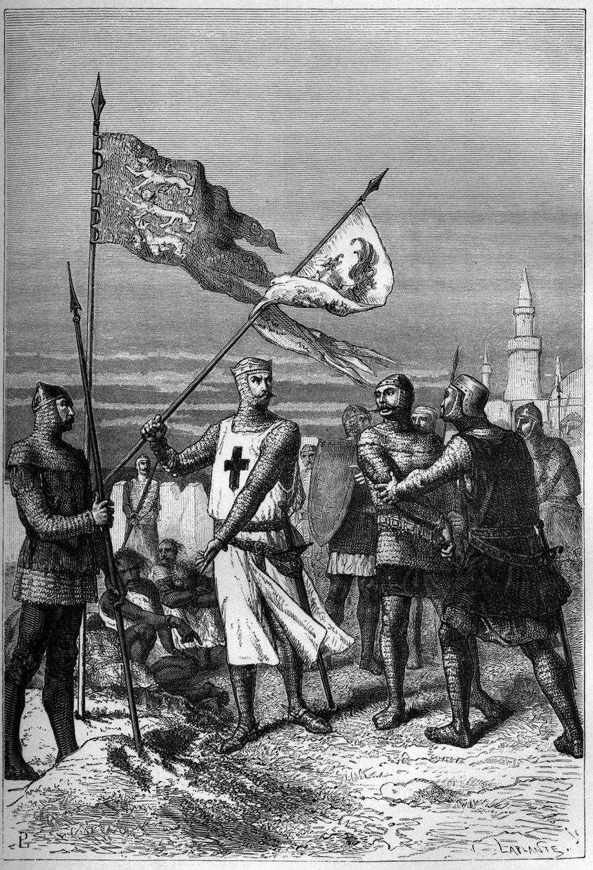 Riccardo Cuor di Leone o Riccardo I Cuor di Leone (1157-1199) Re d