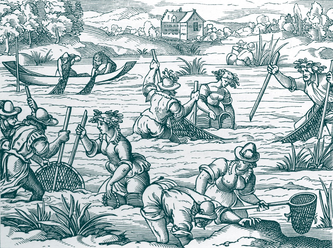 Pesca sul Fiume da French School