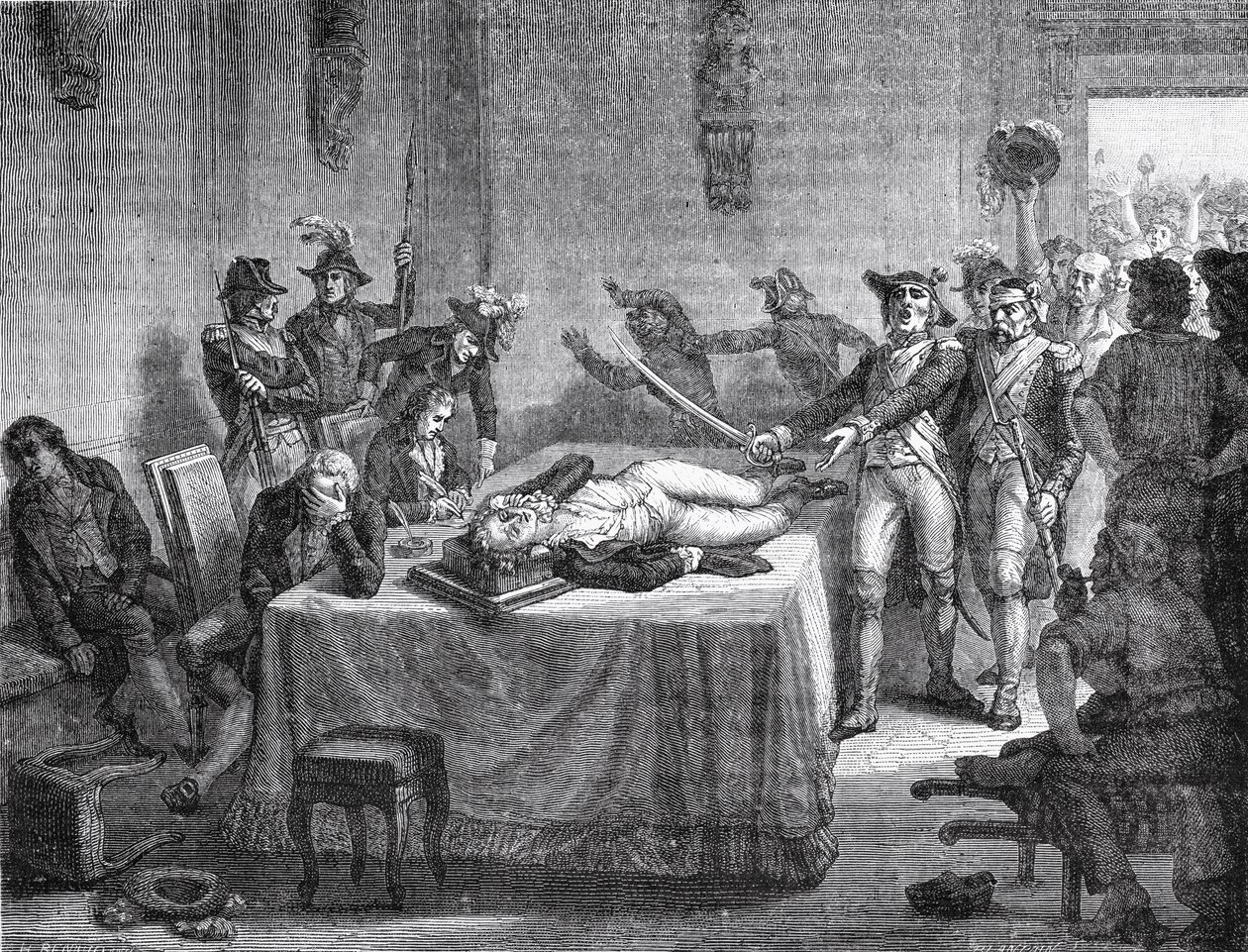Robespierre in attesa dell