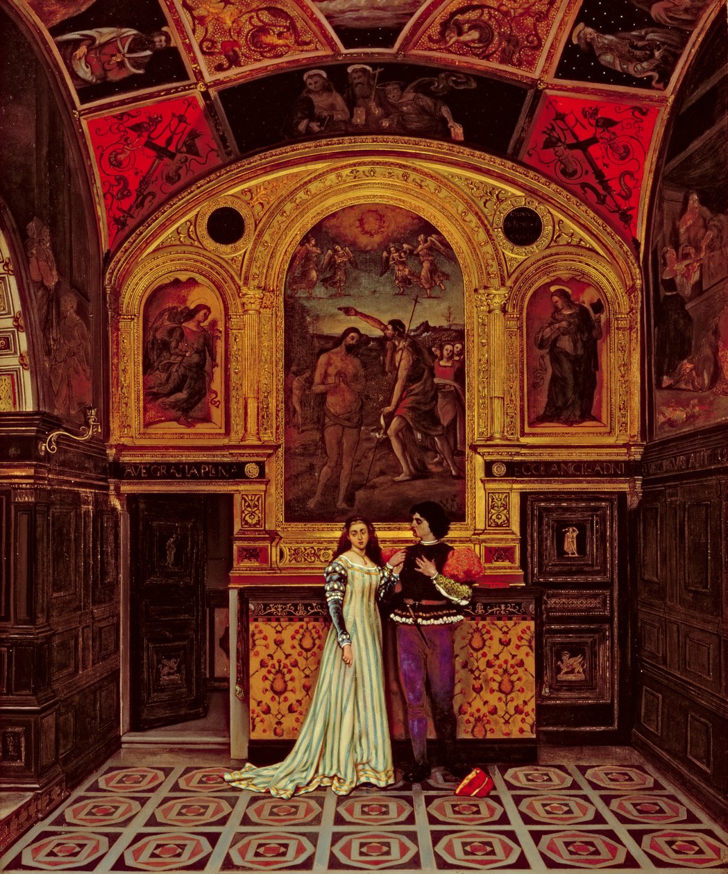 Romeo e Giulietta, c.1860-70 da French School
