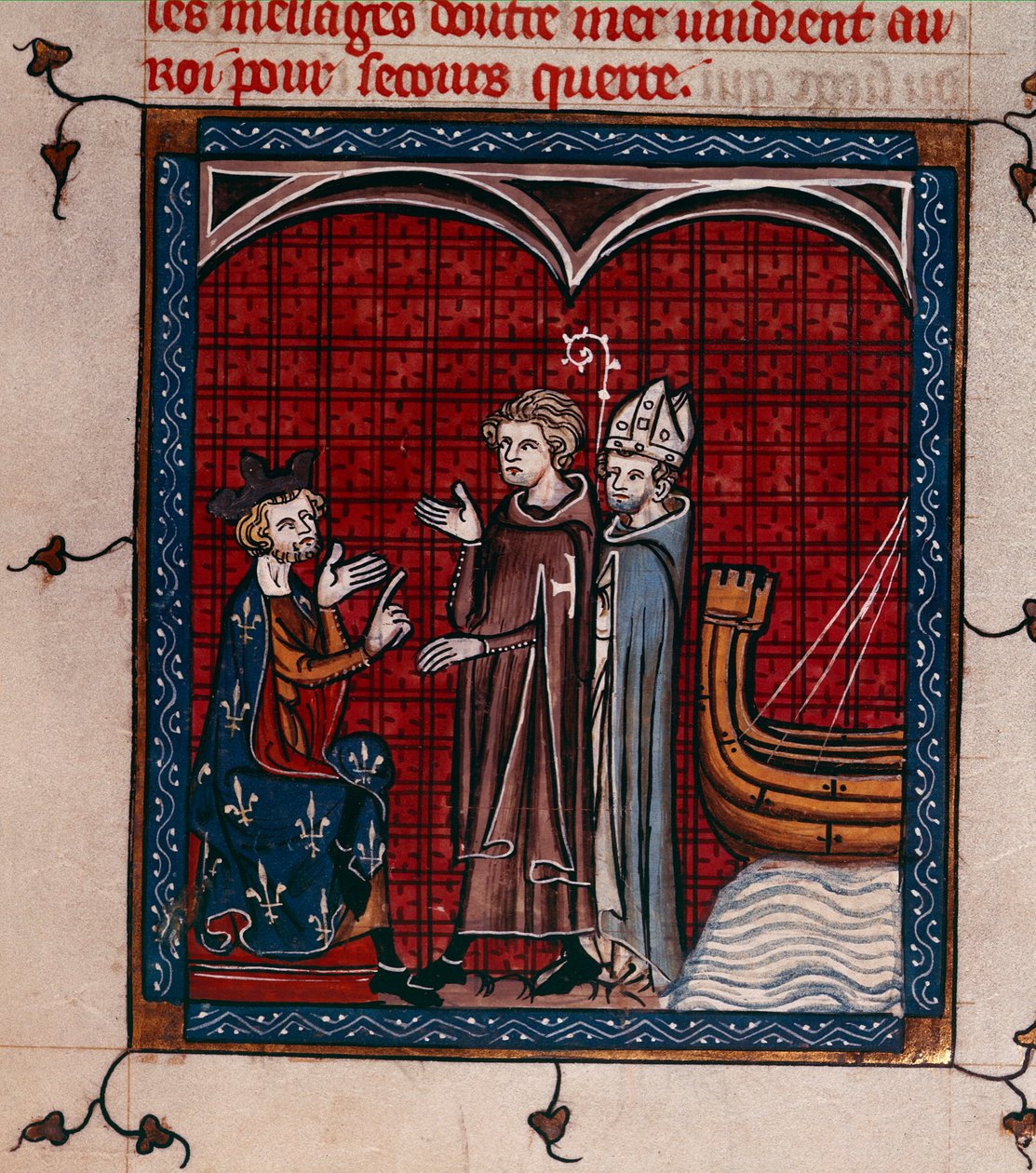 Re Filippo II e Patriarca, illustrazione da 