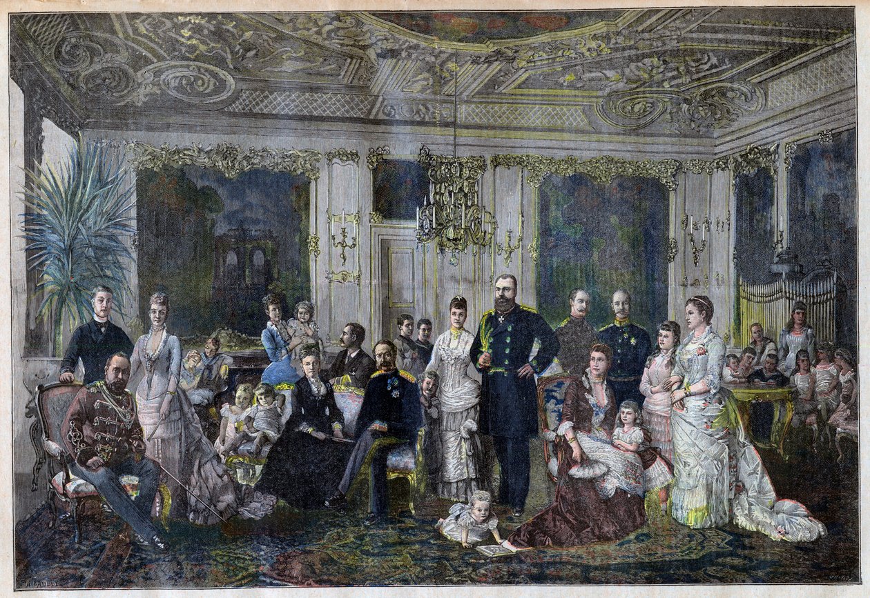 Riunione delle famiglie reali in Danimarca per celebrare le nozze d