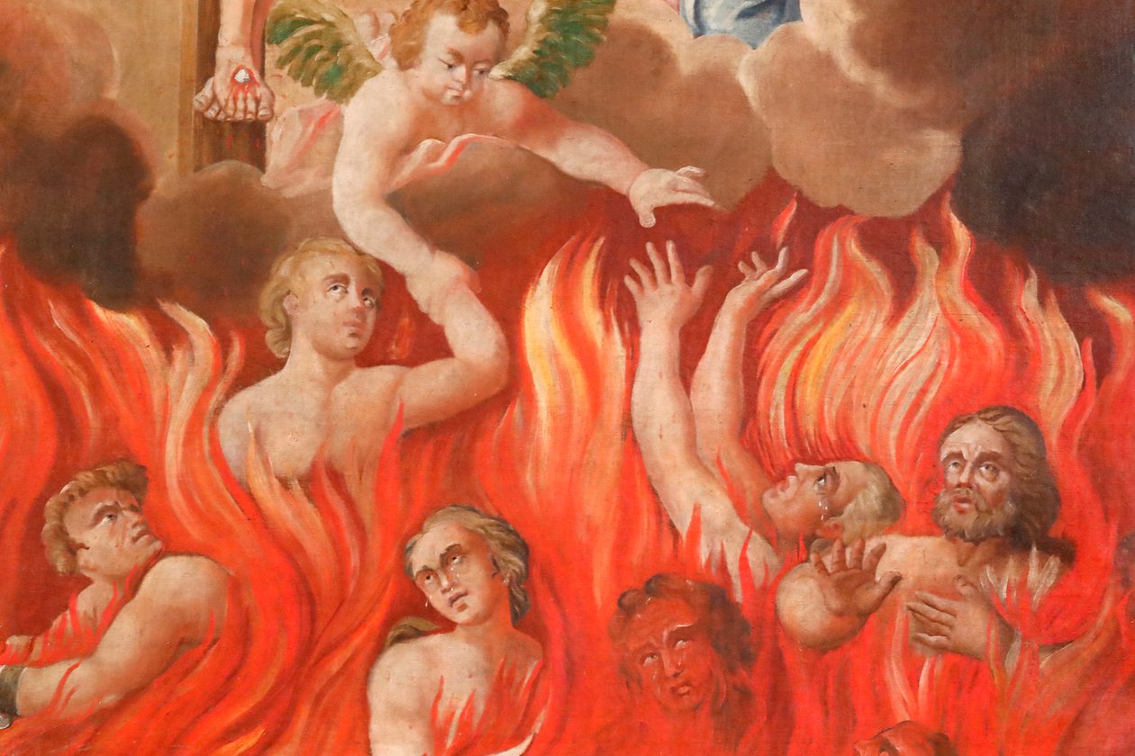 Chiesa di Saint-Nicolas de Veroce. Ultimo giudizio: l