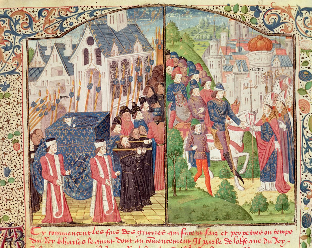 Il funerale di San Luigi a Parigi nel 1270 e l