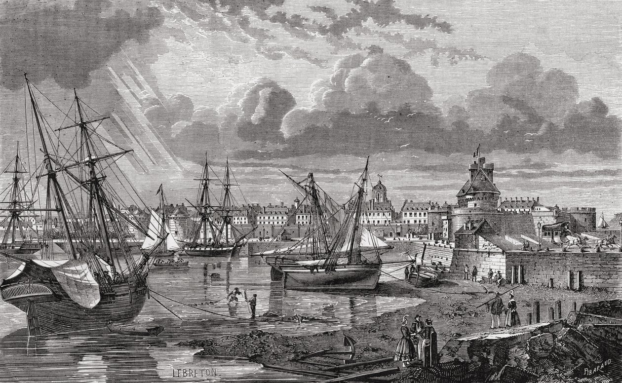 Saint Malo nel XVIII secolo, da 