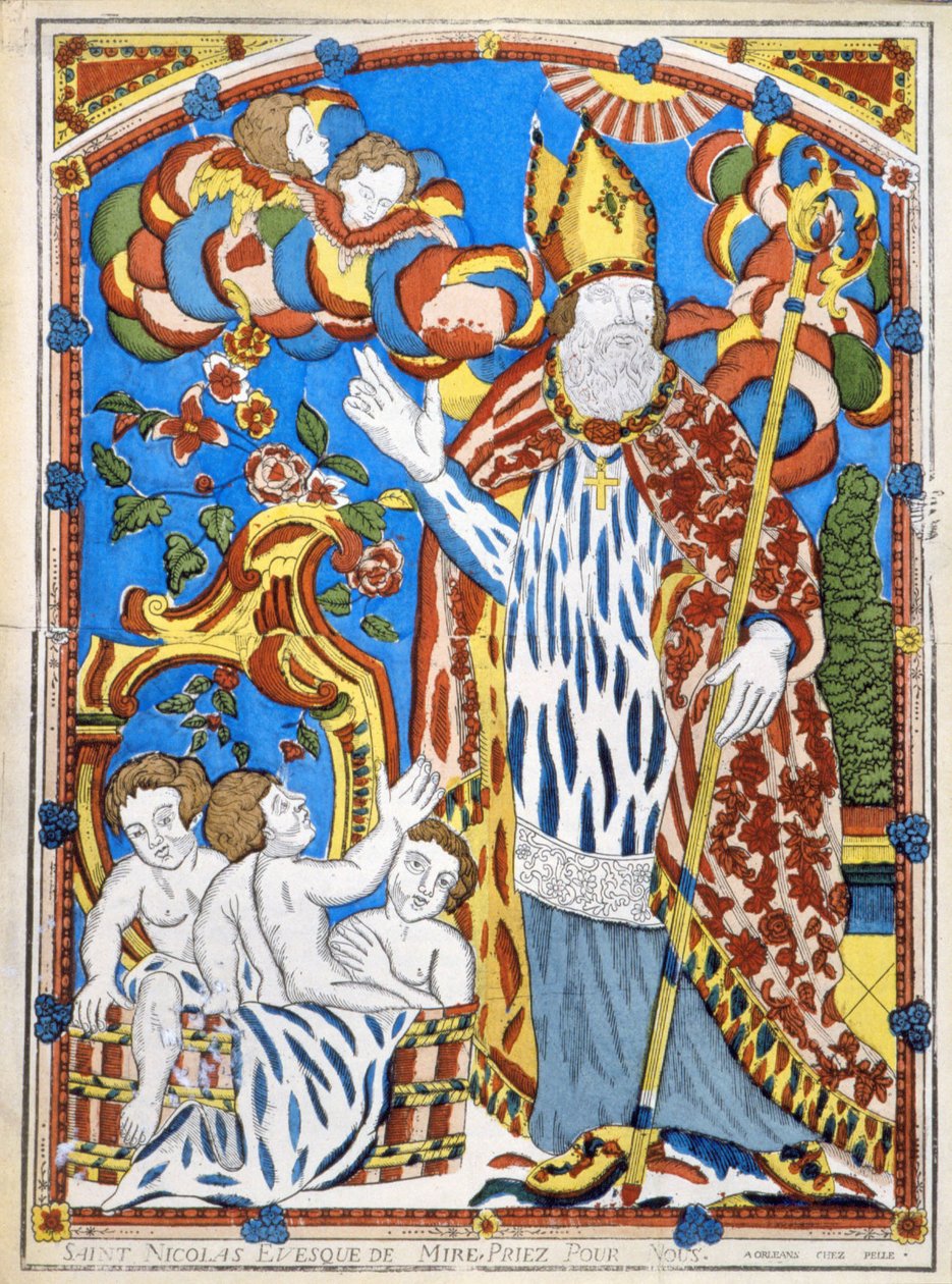 San Nicola, Vescovo di Mira, prega per noi da French School