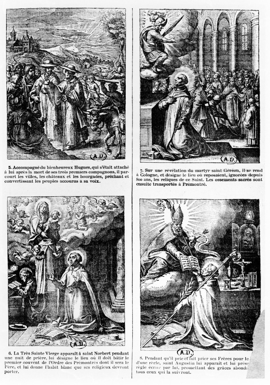 Scene della vita di San Norberto, fondatore dell