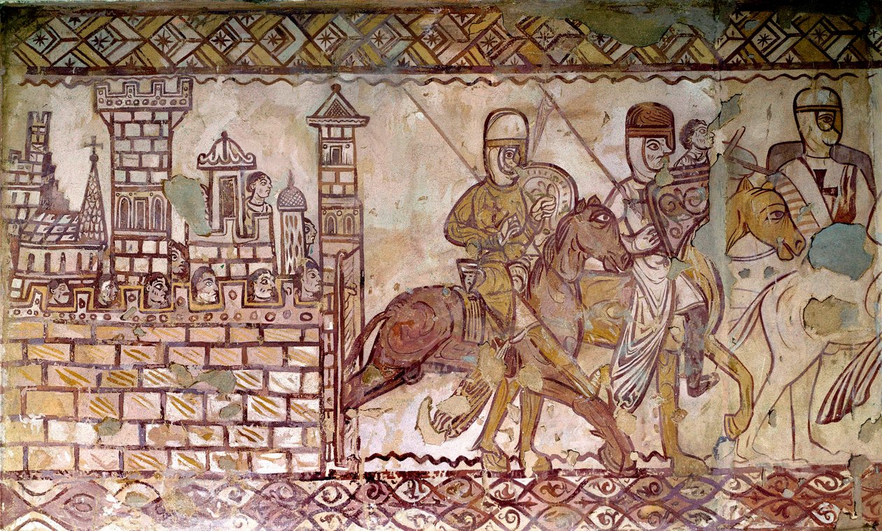 Seconda crociata: la partenza delle crociate da French School