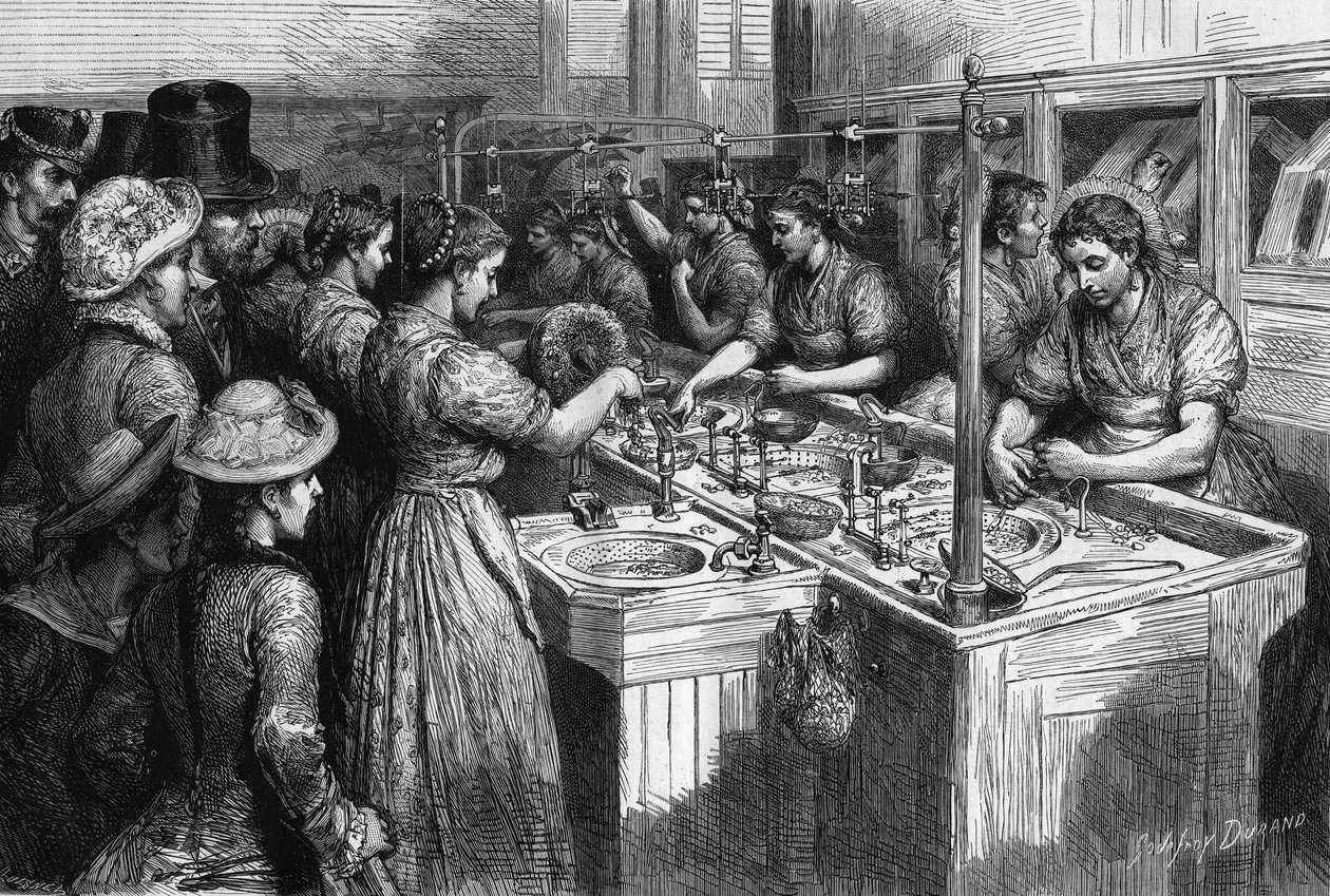 Sericoltura: divisori di bozzoli di bachi da seta all