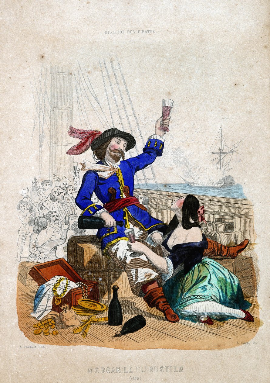 Sir Henry Morgan (1635-1688) (Morgan il filibustiere): nativo del Galles in 