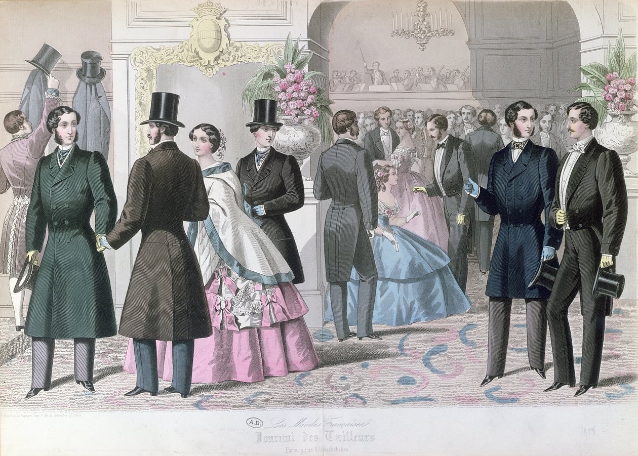 Soiree Mondaine, 1858 da French School