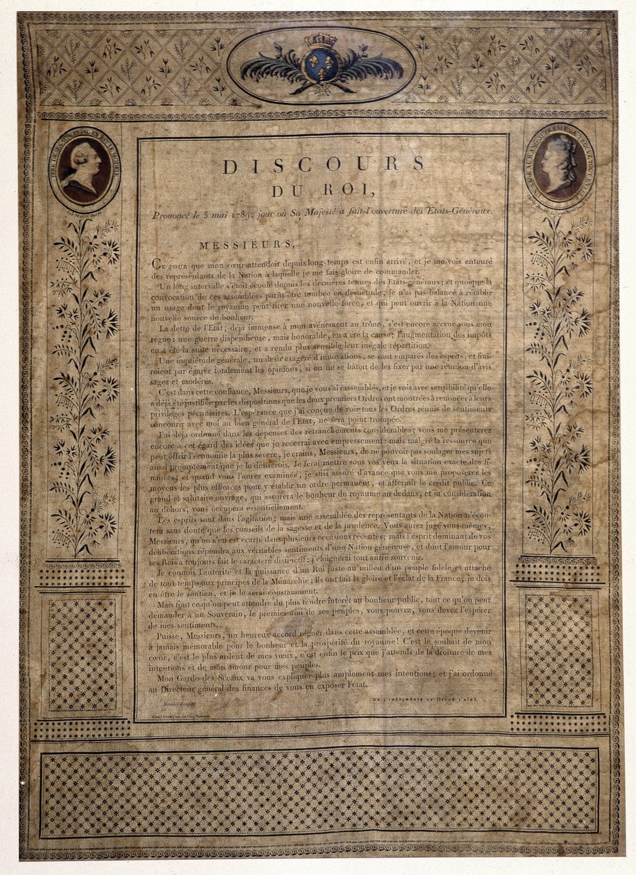 Discorso del Re per l