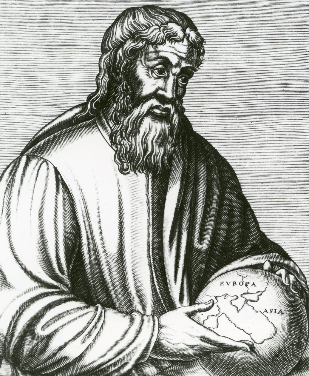 Strabone il Geografo, XVI secolo da French School