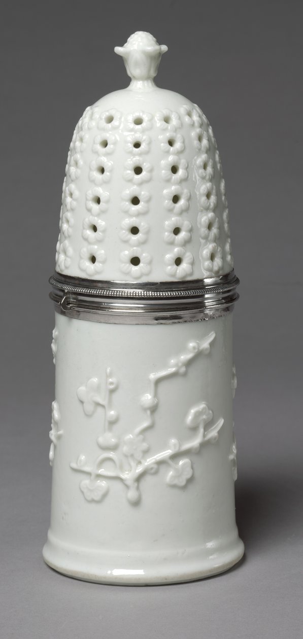 Zuccheriera, manifattura Saint Cloud Porcelain Factory, c.1732-1738 da French School