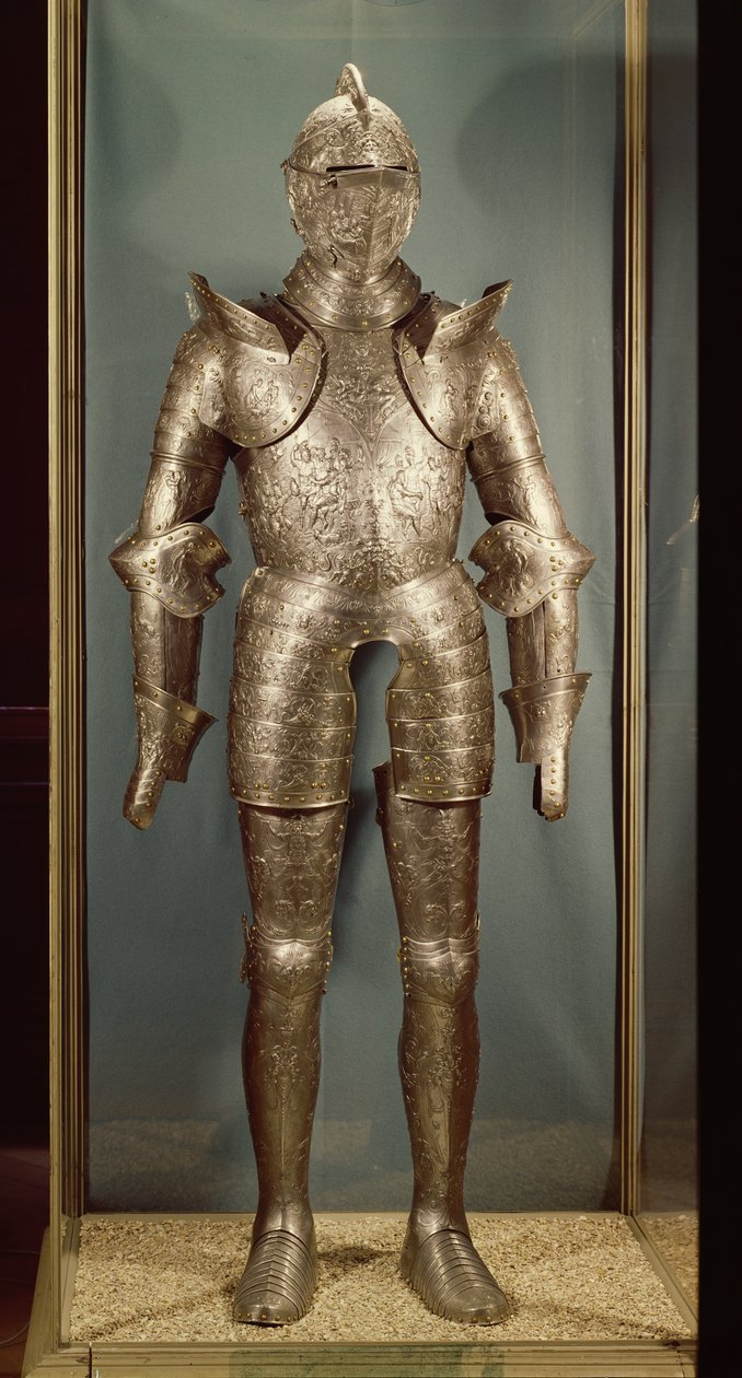 Armatura di Enrico II (1519-59) da French School