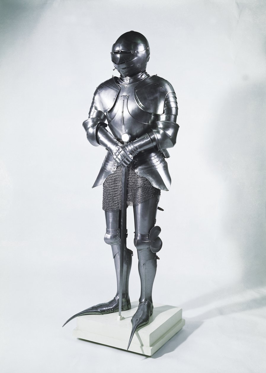 Armatura con poulaines, c.1480 da French School