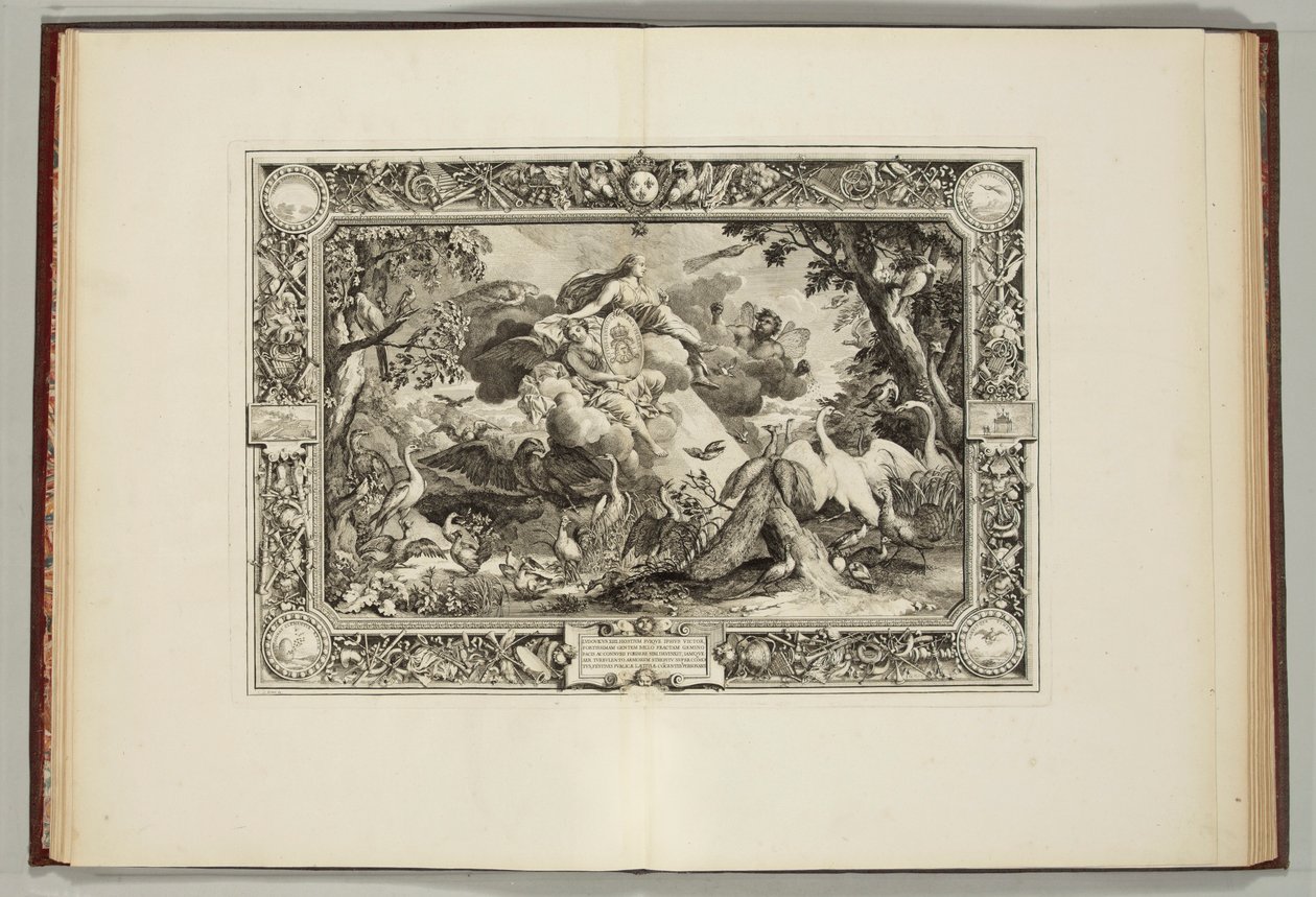 "Tapisseries du Roi, ou sont representez les quatre elemens et les quatre saisons" di Andre Felibien, 1670 da French School