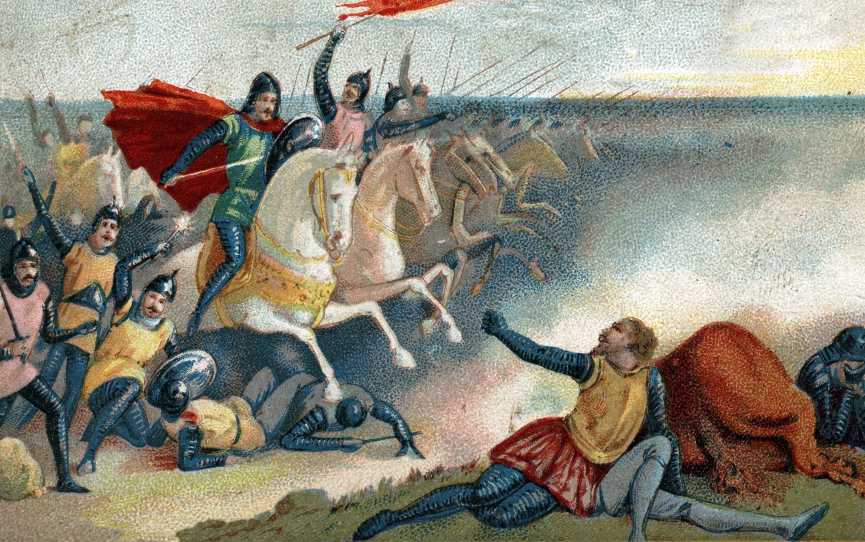 La Battaglia di Hastings del 14/10/1066 tra i Sassoni di Harold II e l