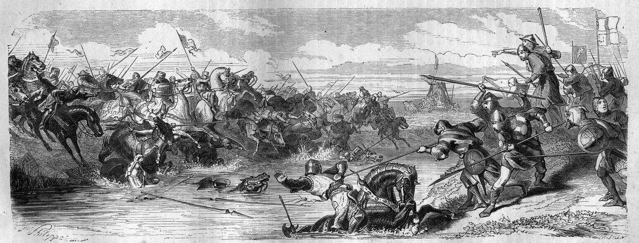 La Battaglia di Kortrijk (Battaglia degli Speroni d