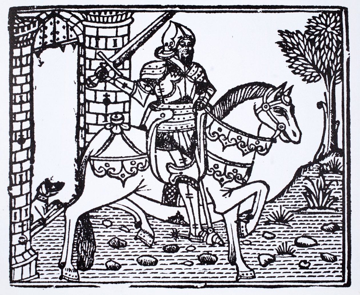 Il Cid, il leggendario eroe spagnolo che combatté sia per i musulmani che per i cristiani durante la Reconquista da French School