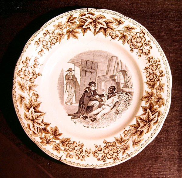 La morte di Zio Tom, da La capanna dello zio Tom di Harriet Beecher Stowe da French School