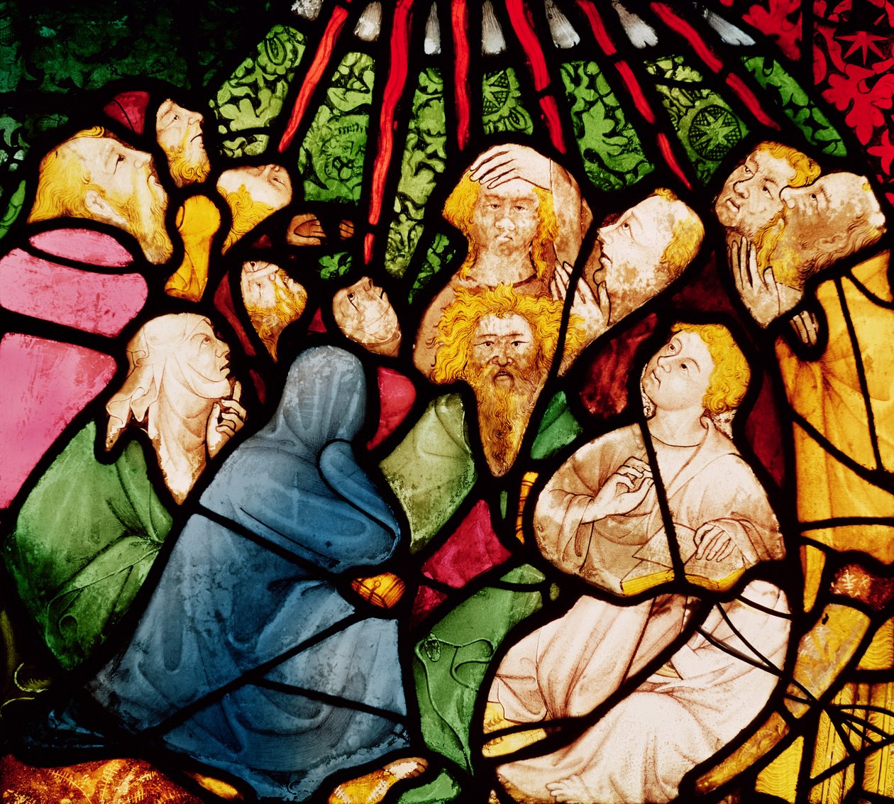 La Discesa dello Spirito Santo, c.1400 da French School