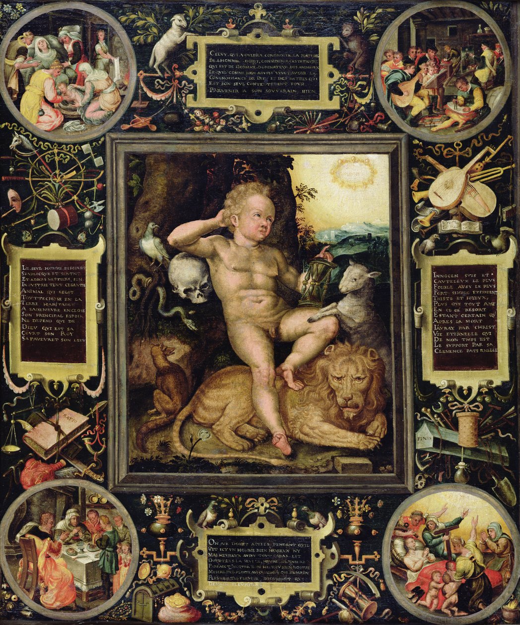 Le quattro fasi della vita da French School
