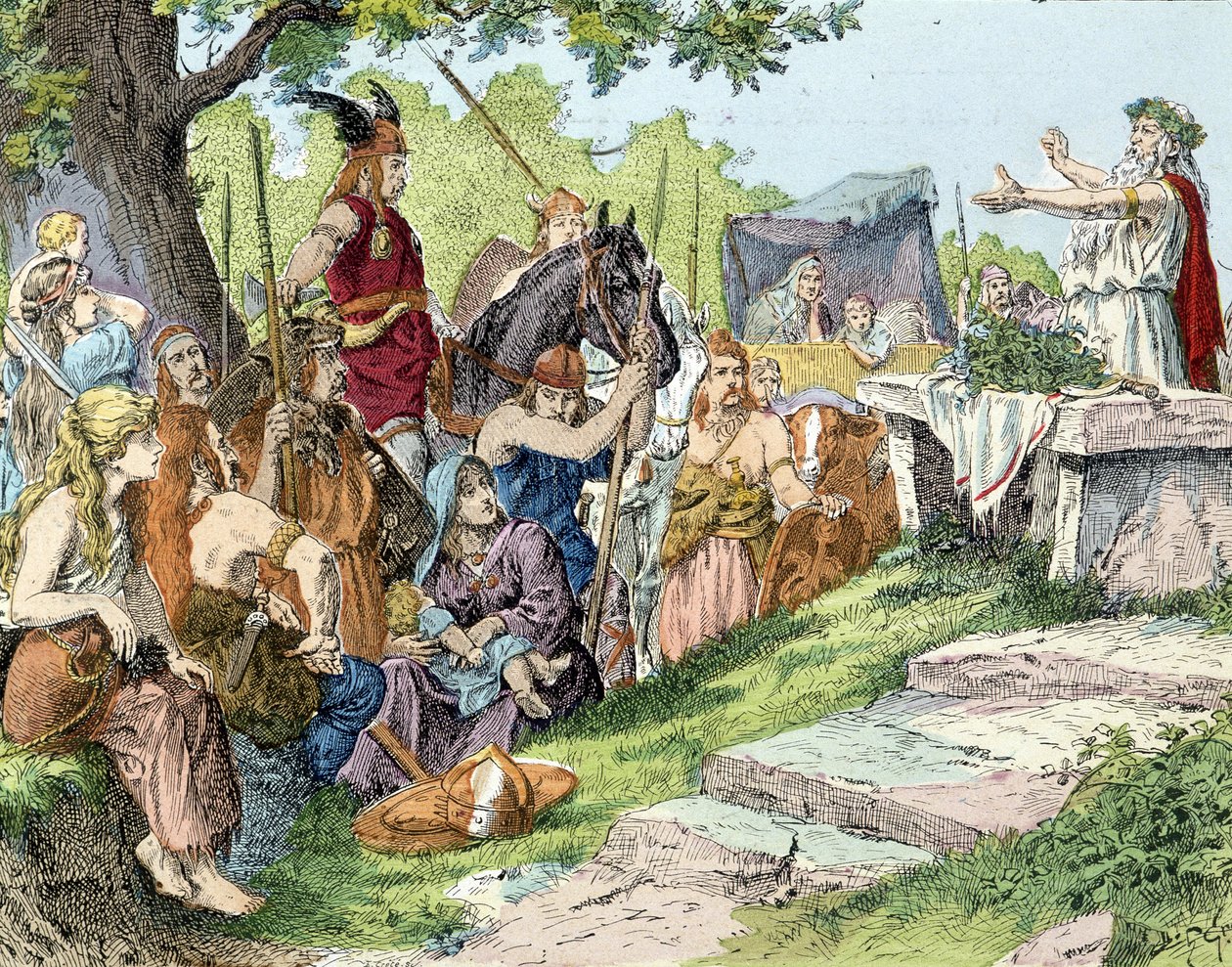 I Galli prima della conquista romana da French School
