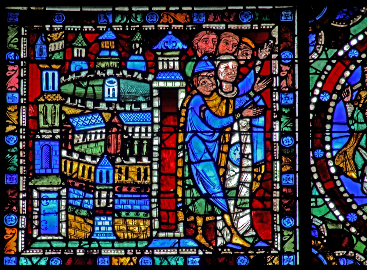 La vita di Cristo: La fuga in Egitto - gli abitanti di Gerusalemme accolgono il ritorno da French School
