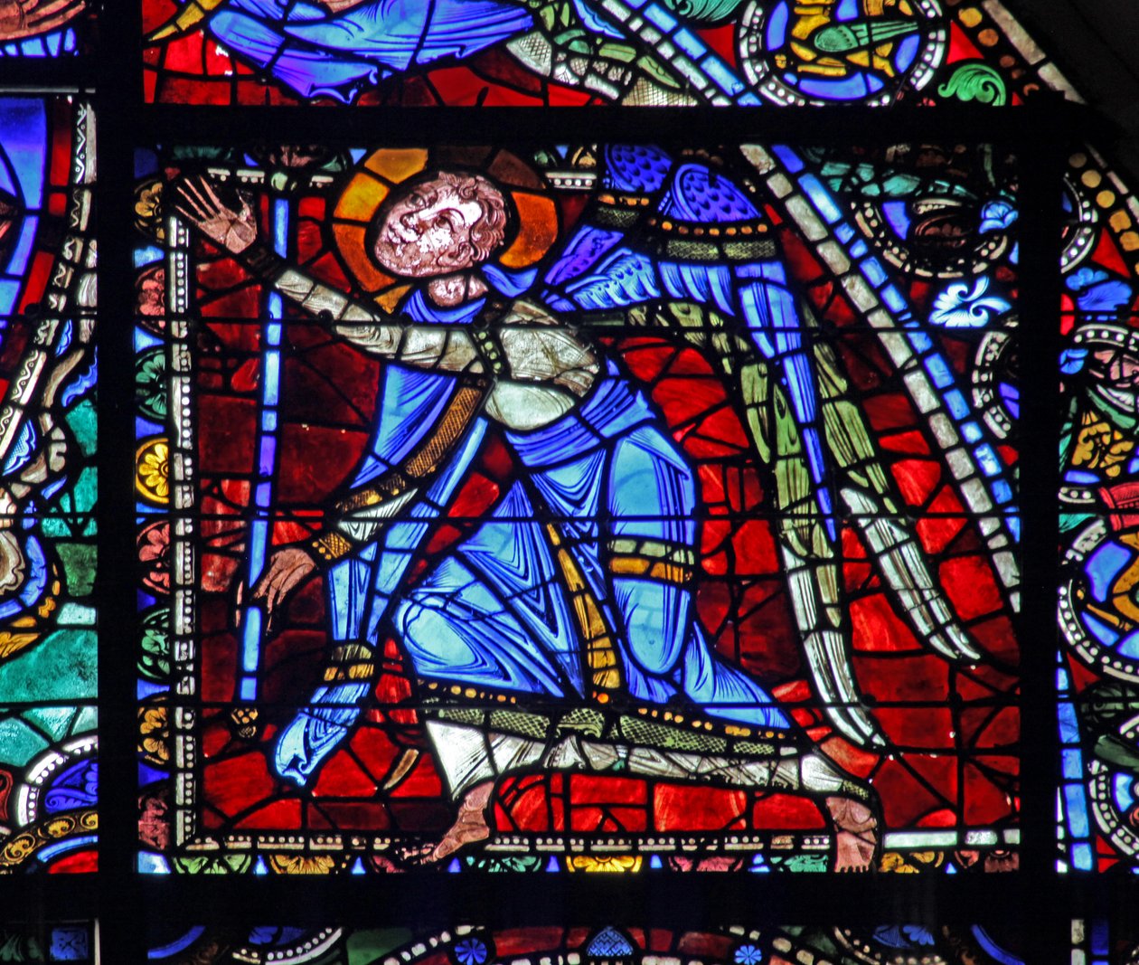 La vita di Cristo: un angelo da French School