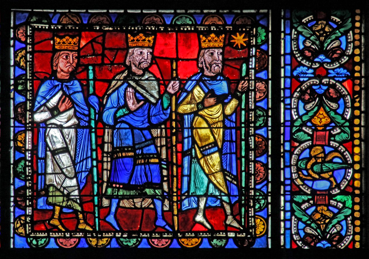 La vita di Cristo: I Magi partono da French School