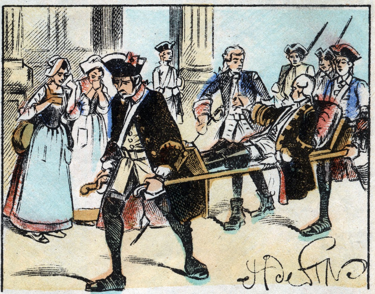 Il Marchese di Montcalm (Louis Joseph de Montcalm) da French School