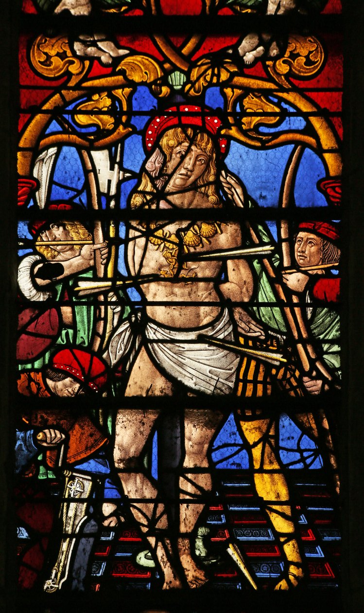 Il martirio di San Sebastiano da French School