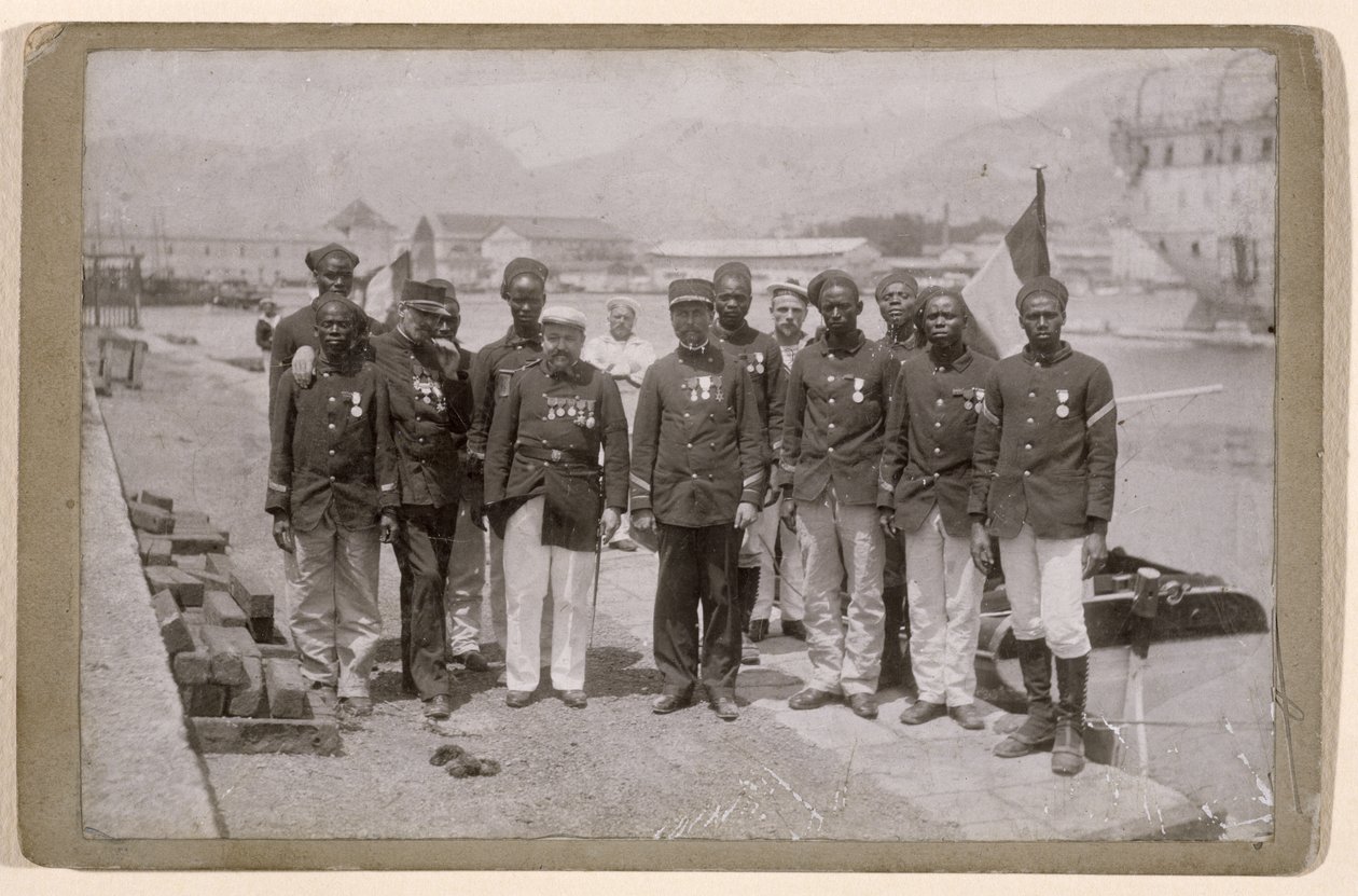 La Missione Marchand, che partì da Loango, nel Congo, e Raggiunse Fachoda, Sudan, 1897-98 da French School