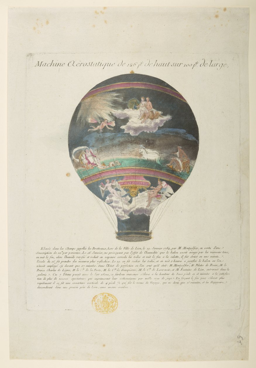 Il Pallone dei Fratelli Montgolfier con 