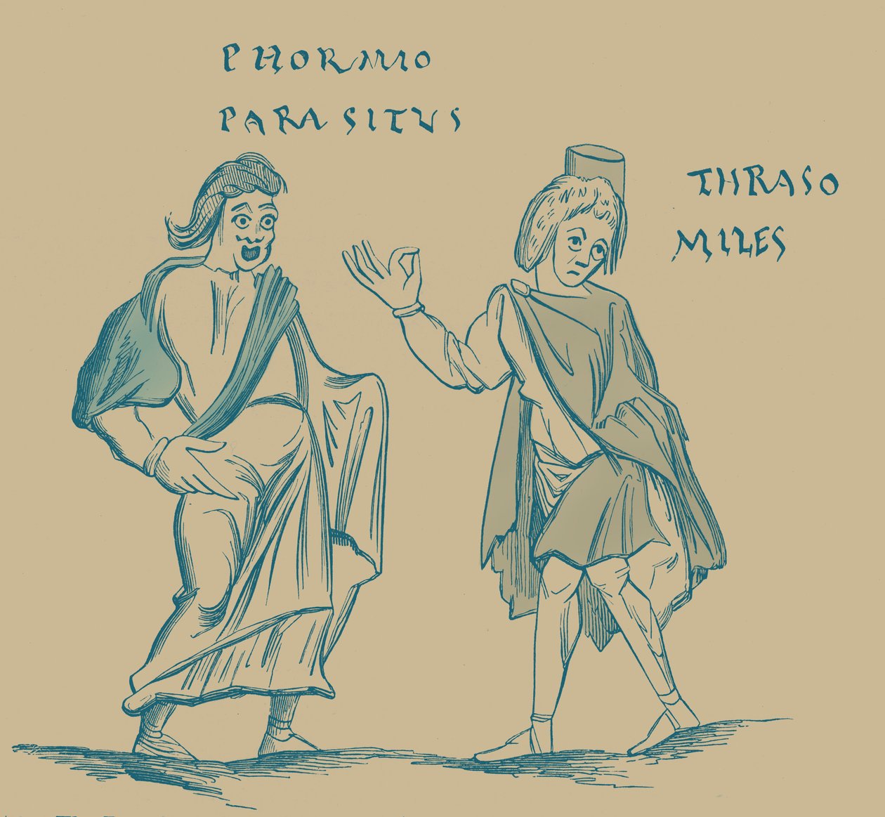 Il parassita e il soldato da French School