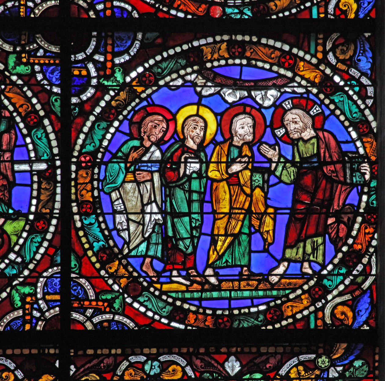 La Passione: Cristo scende dal Monte Tabor (dettaglio) da French School