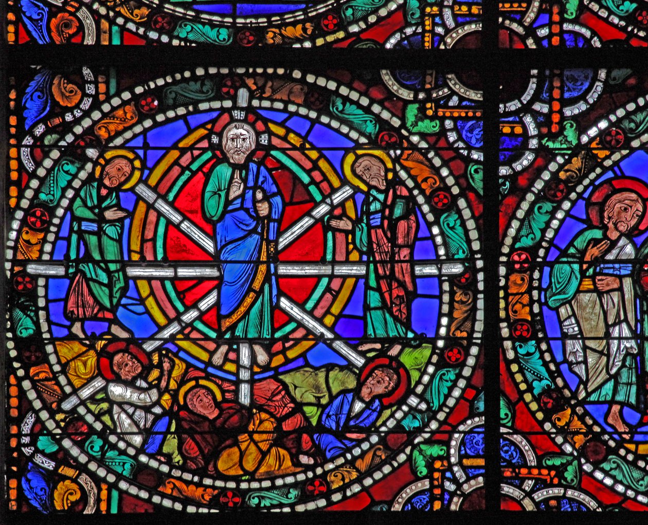 La Passione: La Trasfigurazione (dettaglio) da French School