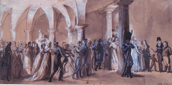 Il Peristilio al Teatro Francese da French School
