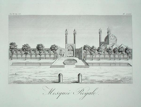 La moschea reale di Isfahan, da 
