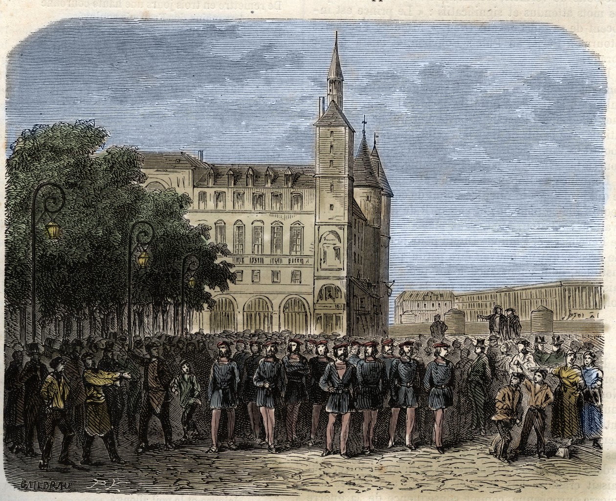 Il Saint-Simonianismo (1820-30) - Incisione da French School