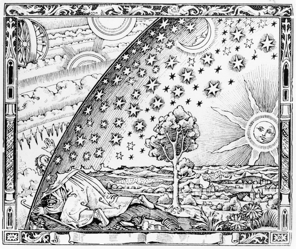Lo scienziato che lascia il mondo, nello stile di c.1520, da L