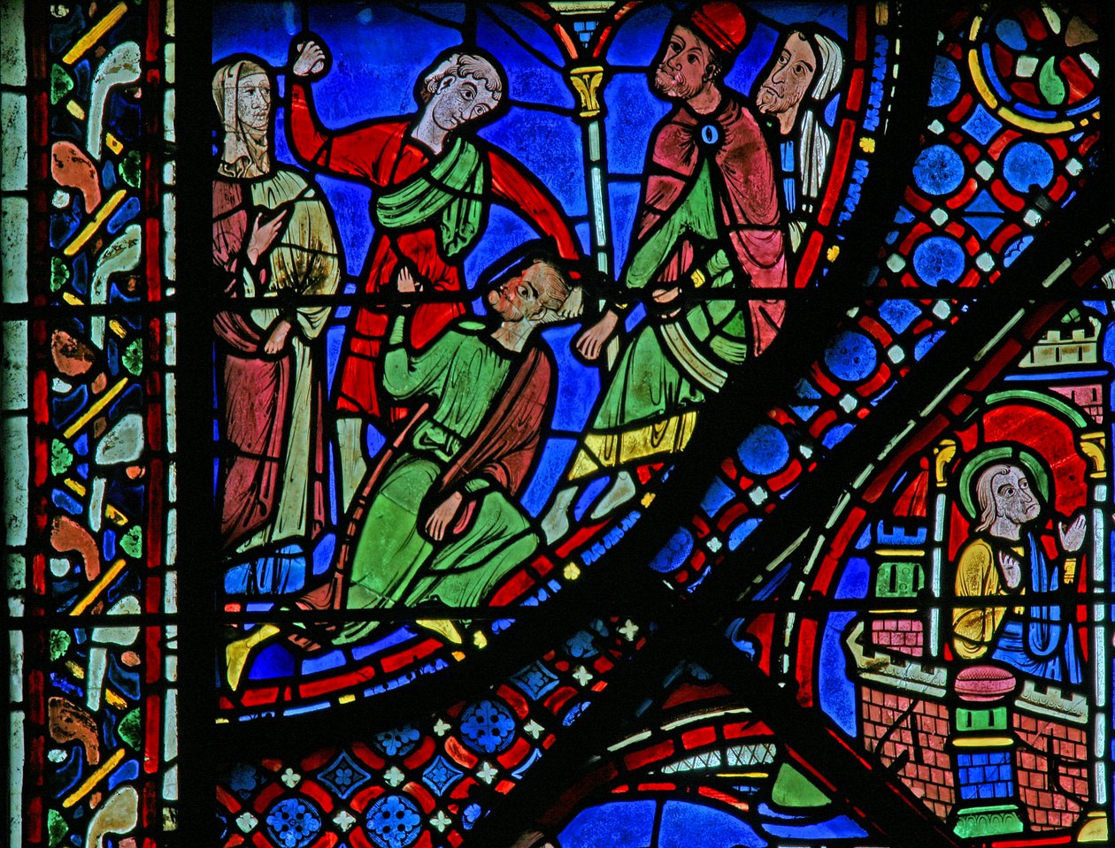 San Giacomo: Josias viene colpito (dettaglio) da French School