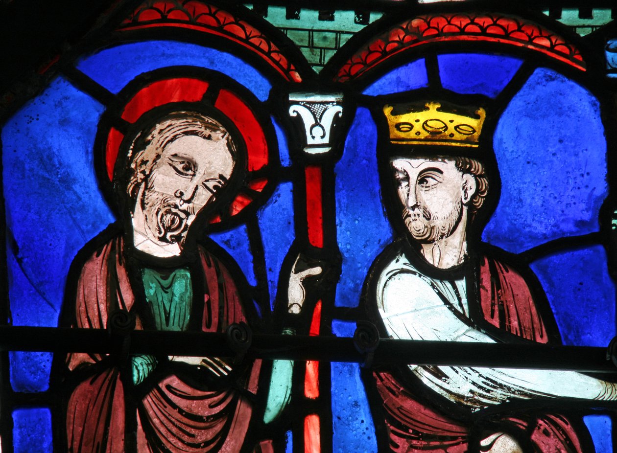 La finestra di San Tommaso: il re gli mostra l