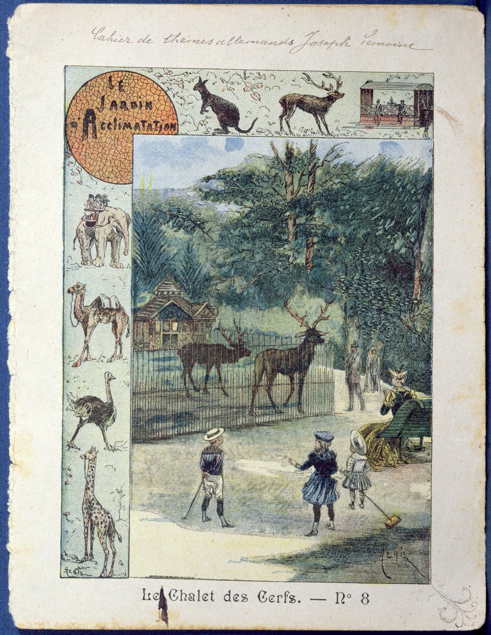 La casa del cervo al Jardin d